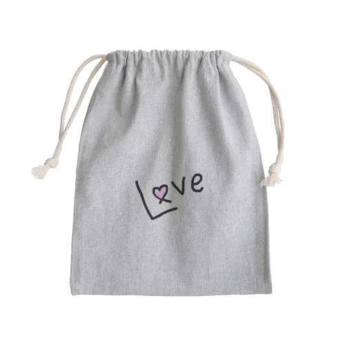 Love♡ Mini Drawstring Bag