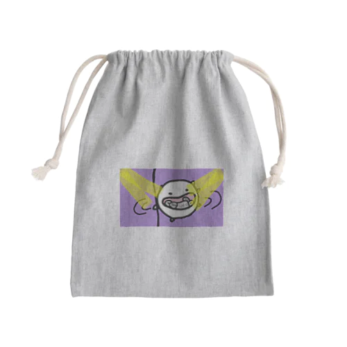 ポールダンサーねこです Mini Drawstring Bag