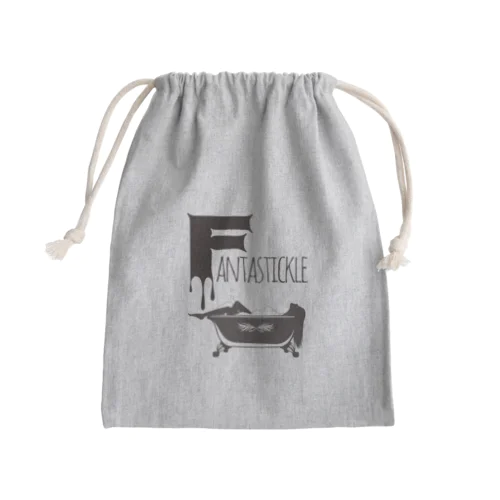 Fantastickle(ミルクチョコ・フチなし) Mini Drawstring Bag