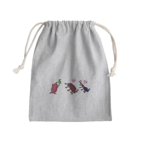 いりむさーいらんさー(文字無しver.) Mini Drawstring Bag