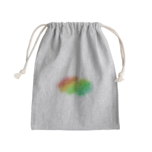 かぷちーの Mini Drawstring Bag