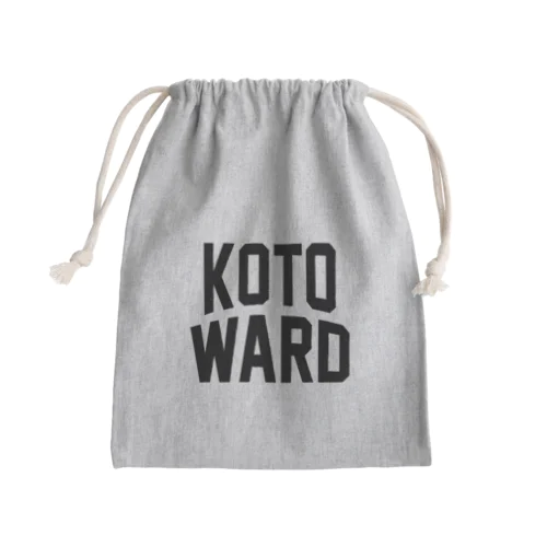 江東区 KOTO WARD Mini Drawstring Bag