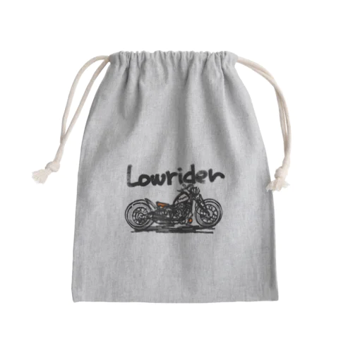 Lowrider  Mini Drawstring Bag