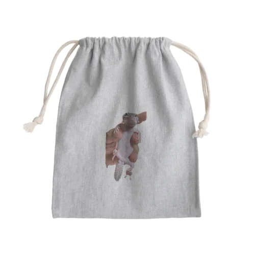 つかまれあずき Mini Drawstring Bag