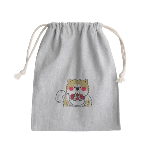 ハッピー大吉くん Mini Drawstring Bag