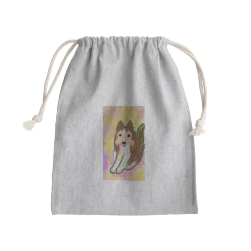 シェルティ  ノイちゃん Mini Drawstring Bag