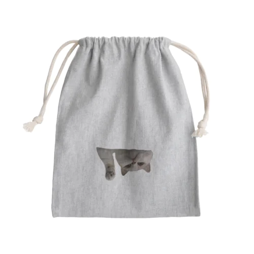 呼ばれた猫 Mini Drawstring Bag