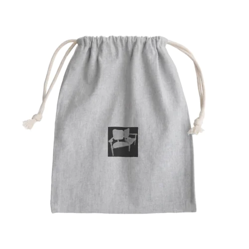 カサミラの住人の椅子 Mini Drawstring Bag