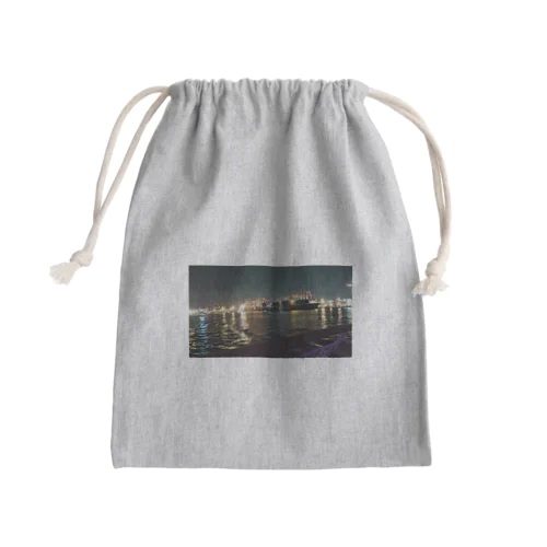 Midnight東京bay!! Mini Drawstring Bag