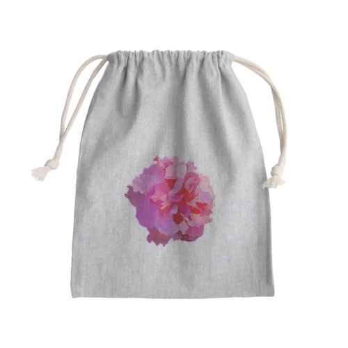 ダブルハイビスカス Mini Drawstring Bag