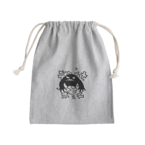 デタラメボッチ Mini Drawstring Bag