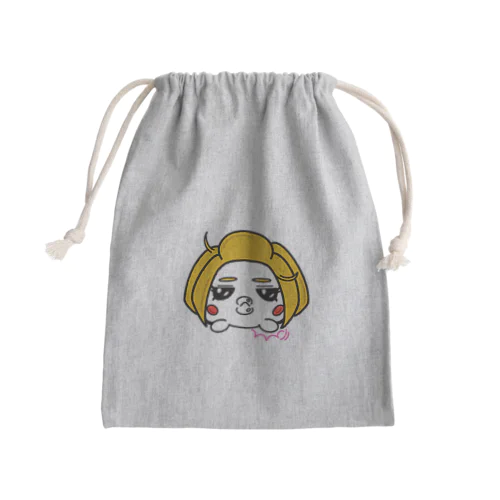 ぷんぷんむちょこ♪ Mini Drawstring Bag