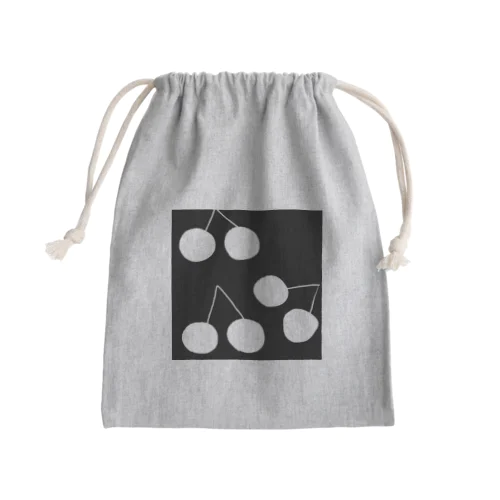 COOLなさくらんぼ Mini Drawstring Bag