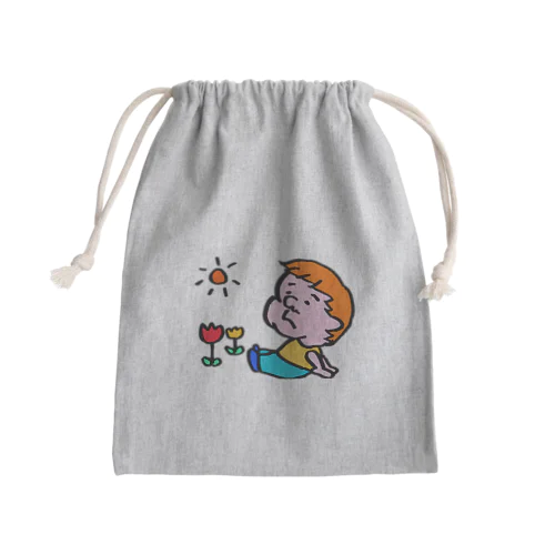 癒し系キャラぶうちゃん Mini Drawstring Bag