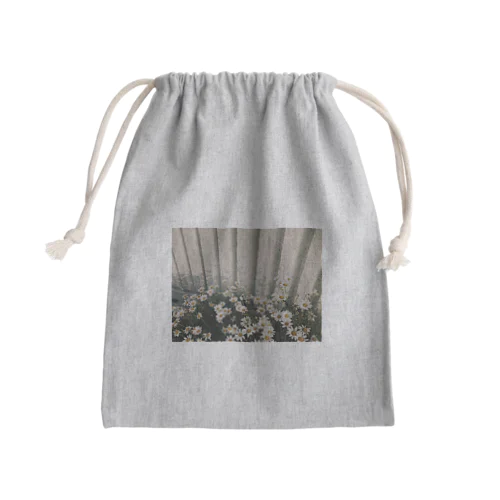 花と影。 Mini Drawstring Bag