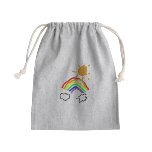 虹 Mini Drawstring Bag