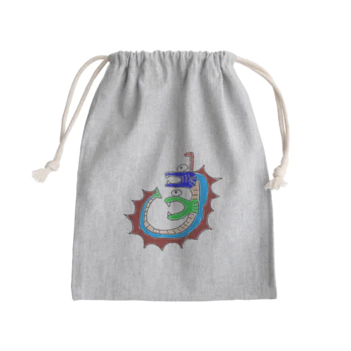 なすまる Mini Drawstring Bag