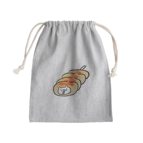 惣菜パンしろくま Mini Drawstring Bag