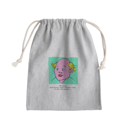 PUNK OJISAN Mini Drawstring Bag