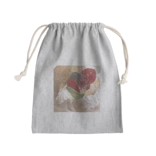 ケーキ Mini Drawstring Bag