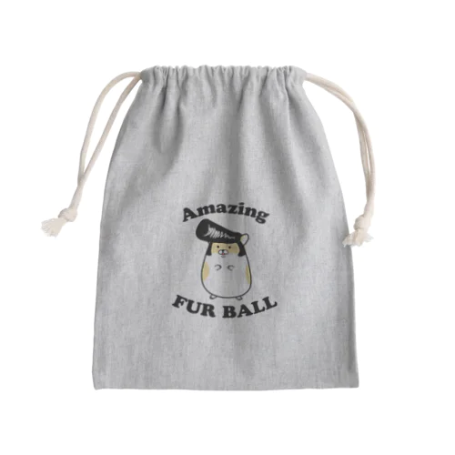 素晴らしき毛玉 Mini Drawstring Bag