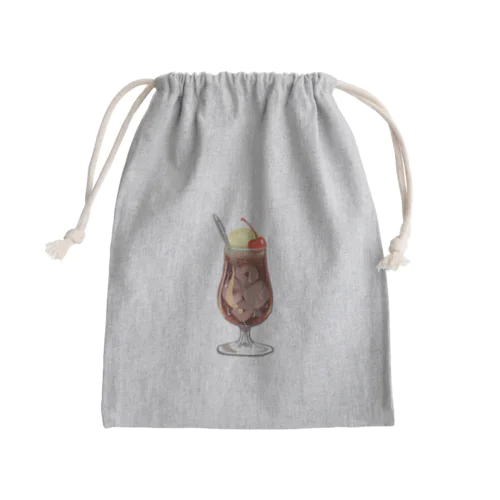 コーラフロート Mini Drawstring Bag