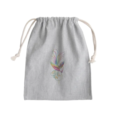 小鳥-Ⅸ Mini Drawstring Bag