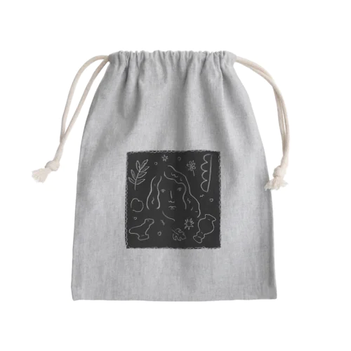 FACE and BOTANICAL Mini Drawstring Bag