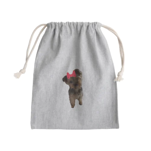 赤いりぼんのジャスミン Mini Drawstring Bag