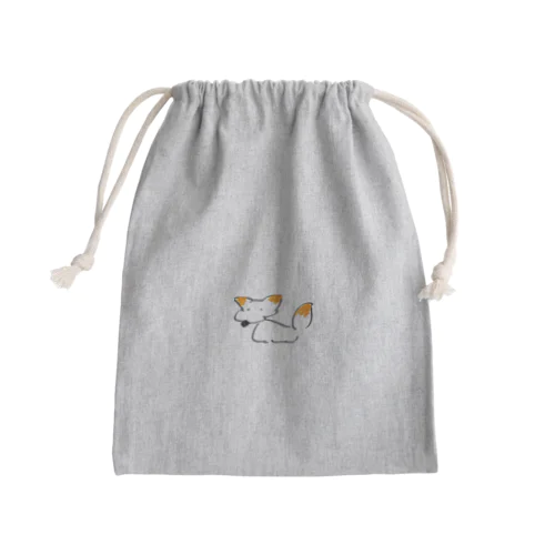 キツネのキキ🦊 Mini Drawstring Bag