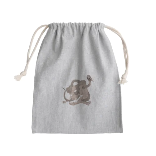 ☠SKULL Snake🐍 Mini Drawstring Bag