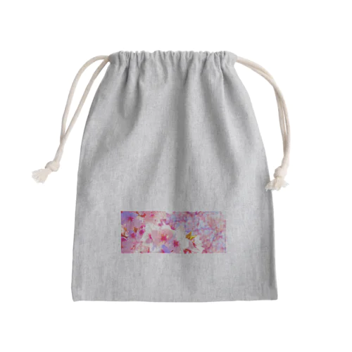 サクラ Mini Drawstring Bag