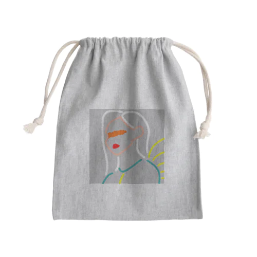 Dreamer / u Mini Drawstring Bag