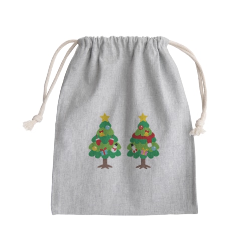 CT88 林さんのクリスマスB Mini Drawstring Bag
