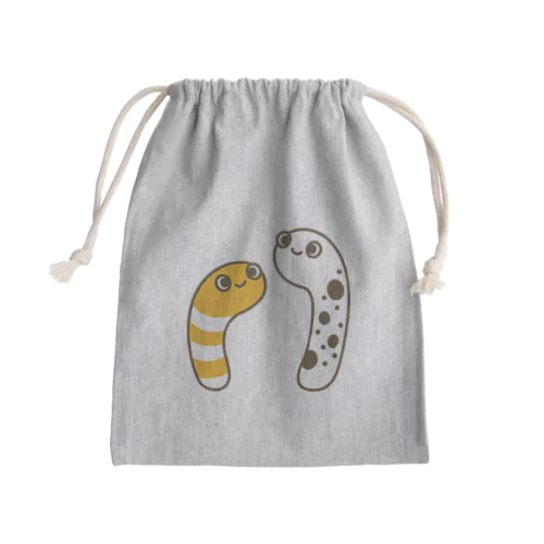 ちんあなご Mini Drawstring Bag