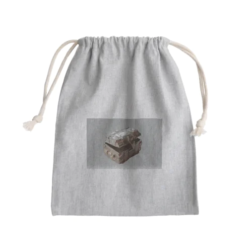 宝箱チャームのきんちゃく Mini Drawstring Bag