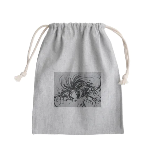 ねこマタ Mini Drawstring Bag