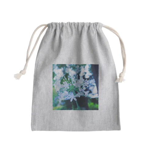 咲きき続ける Mini Drawstring Bag