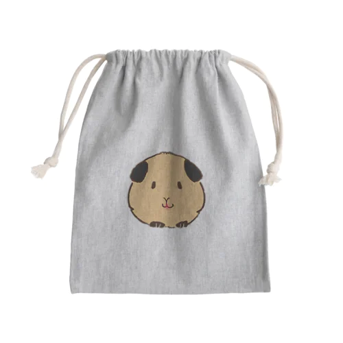 ブラウン コロちゃん Mini Drawstring Bag