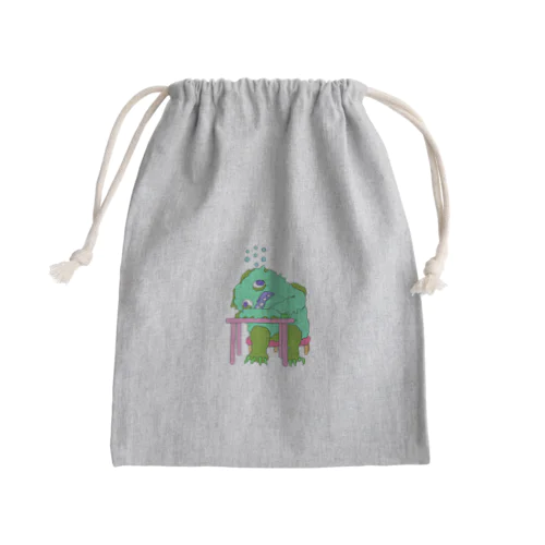 depressed yeti (dizziness) Mini Drawstring Bag