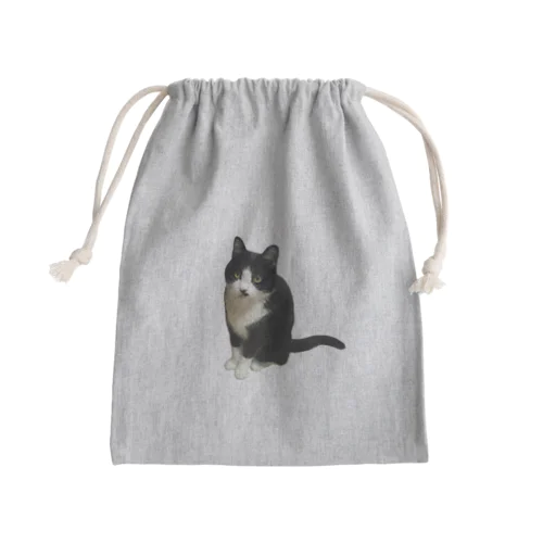 愛猫 Mini Drawstring Bag