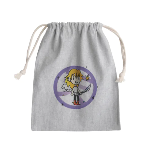 神さまアイコン　ミカエル Mini Drawstring Bag