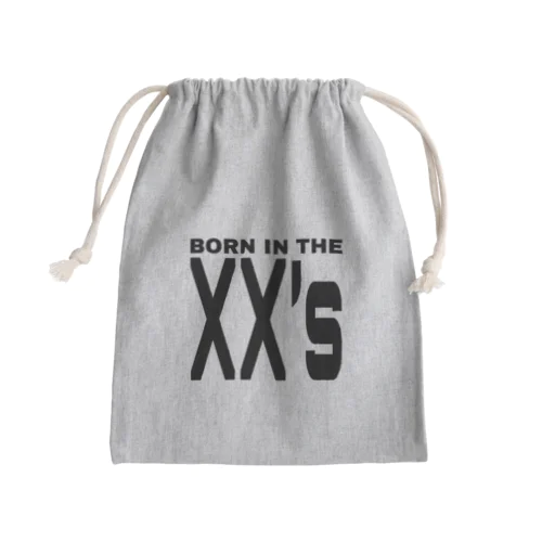 BORN IN THE XX's Mini Drawstring Bag