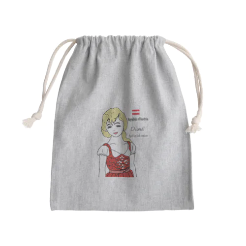 ディアンドル Mini Drawstring Bag