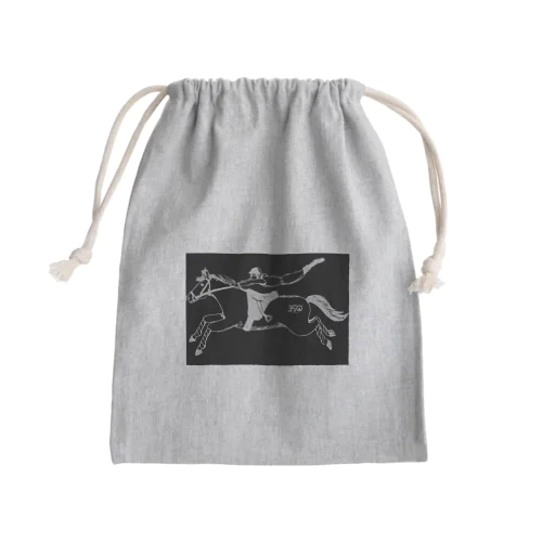 フロートライダーさん Mini Drawstring Bag