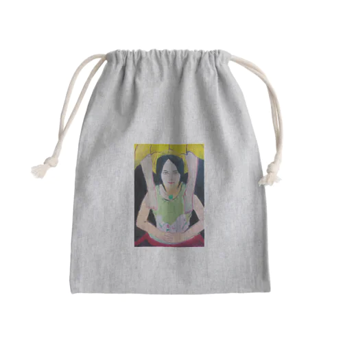 美人画シリーズ Mini Drawstring Bag