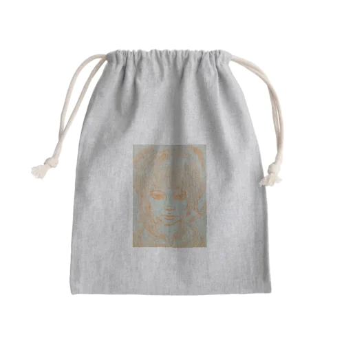 美人画シリーズ Mini Drawstring Bag