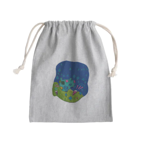 ピカソの牛 Mini Drawstring Bag