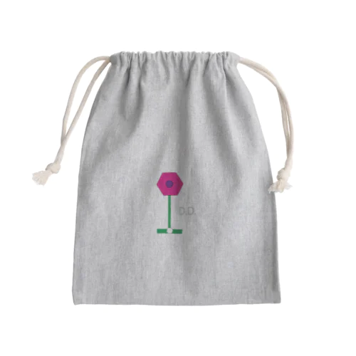 お花🌸 Mini Drawstring Bag