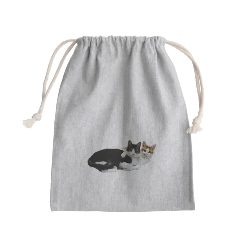 ウチのにゃんず Mini Drawstring Bag